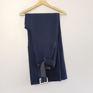 Wide leg dress pantsNavy blue